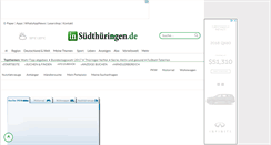 Desktop Screenshot of kfzboerse.insuedthueringen.de